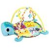 Ecotoys hrací deka s 30 míčky Turtle modrá