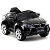 Elektrické auto BMW X6 černé lakované