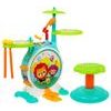 Huile Toys bicí nástroje se zvuky a světlem pro nejmenší Drum Set