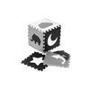 Ecotoys pěnová puzzle hrací deka Gray Puzzle 121 x 121 cm