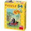 Minipuzzle Krtek 8 druhů 54 dílků