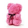 Medvídek z růží růžový Rose Bear 25 cm