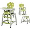 Ecotoys jídelní židlička s houpačkou 3v1 Green