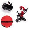 Ecotoys dětská tříkolka s otočným sedadlem Trike 2v1 červená