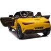 Elektrické autíčko Mercedes AMG SL63 žluté