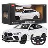 Rastar auto na dálkové ovládání BMW X6 M 1:14 bílé