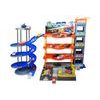 Majlo Toys parkovací garáž s výtahem a helikoptérou + 4 autíčka