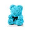 Medvídek z růží modrý Rose Bear 40 cm