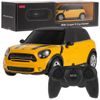 Rastar auto na dálkové ovládání Mini Cooper S Countryman 1:24 žluté