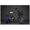 Mexller dětské kolo BMX 16" s vodící tyčí černomodré