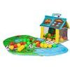 Ecotoys hrací deka se 30 míčky Domeček