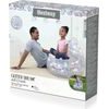 Nafukovací třpytivé křeslo 72 x 72 x 64 cm Bestway 75105