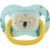 CANPOL babies Dudlík silikonový symetrický EXOTIC ANIMALS 18m+ 1ks koala