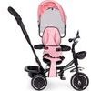 Ecotoys dětská tříkolka s otočným sedadlem Trike 2v1 růžová