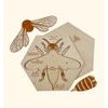 Včela edukativní puzzle - ČESKÁ VERZE
