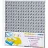 LW Toys Oboustranná deska 16 x 16 (bodů) - světle šedá