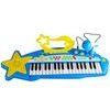 Dětské elektronické klávesy s mikrofonem Music Station modré