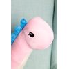 Plyšový dinosaurus Tobi 110 cm růžový