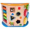 Dřevěná edukační kostka s labyrintem Activity Cube 8v1