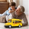 Dětský autobus se světlem a zvuky School Bus 1:20