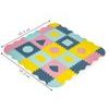 Ecotoys XXL pěnová puzzle hrací deka Happy Color