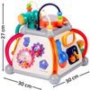 Huile Toys multifunkční kostka pro nejmenší se zvuky Activity Pyramid