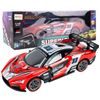 Autíčko na dálkové ovládání s LED podsvícením Speed Racing 1:12 - červené
