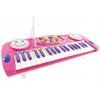 Dětské elektronické klávesy s mikrofonem a nahráváním Music Keyboard růžové