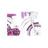 Mexller dětské kolo SISI 16" s vodící tyčí bílofialové