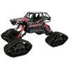 Auto na dálkové ovládání 4x4 s výměnnými koly Supersonic 1:18 černo-červené