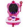 Majlo Toys přenosný toaletní stoleček se světly a zvuky Magic Mirror