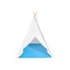 Ecotoys dětský indiánský stan bílo-modrý