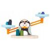 Dřevěná naučná váha pro děti Penguin Balance