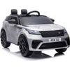 Elektrické auto Range Rover stříbrné