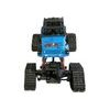 Auto na dálkové ovládání 4x4 s výměnnými koly Super Climber 1:18 modré