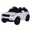 Dětské elektrické autíčko Land Rapid Racer bílé