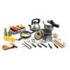 Ecotoys sada kuchyňského nádobí s grilem 36 součástí