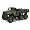 Nákladní auto 6x6 na dálkové ovládání Army Truck zelené 1:18