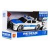 Policejní auto na setrvačník se světly a zvuky City Service 1:16