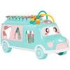 Interaktivní hrající autíčko s cimbálkami Happy Bus modré