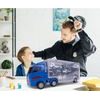 Nákladní auto se 6 kovovými autíčky a skluzavkou Carrier Truck