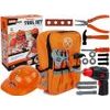 Sada dětského nářadí s vrtačkou na baterie v batůžku Tool Set