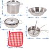 Sada dětského kovového nádobí 12 součástí Mini Kitchen Set