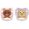 Dr Brown's Ortodontický dudlík Prevent zvířátka, 2ks, 6-12m