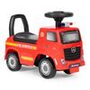 Dětské mini odrážedlo se zvuky Mercedes Actros - červené