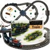 Doris vláčkodráha na baterie s příslušenstvím 90 dílků Electric Train