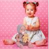 Dětská panenka s příslušenstvím a medvídkem My Baby 36 cm