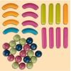 Magnetická stavebnice Magnet Sticks 66 dílků