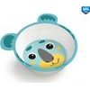 CANPOL babies Melaminová miska protiskluzová s oušky HELLO LITTLE 490 ml zelená