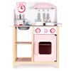 Ecotoys dětská dřevěná kuchyňka se zvuky a LED efekty